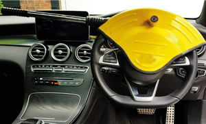 Dispositif de verrouillage <span class=keywords><strong>antivol</strong></span> de verrouillage de volant à disque YH2064 <span class=keywords><strong>pour</strong></span> voitures, camionnettes, camping-cars - Product Image 6