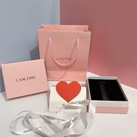 Bolsas de Regalo de Joyería de Papel Kraft Reciclado Ecológicas con Logotipo Personalizado Impreso al por Mayor, con Cinta Estampada en Caliente para Promoción de Exposiciones