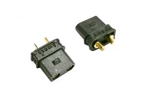 XT30(2 + 2)PB-M G.M.B connecteurs d'alimentation de haute qualité noir pour modèles RC 1 an de garantie marque originale - Product Image 3