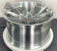 722Auto T6061 Jantes forgées 20-24 pouces 9-12J Concave Profond Poli Argent TUV 5x112/5x114.3/5x120/5x130 pour Audi Q7 Q8 E-tron GT