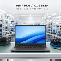 Ordinateurs portables de 15,6 pouces équipés d'un processeur AMD Ryzen 3 3250U, personnalisables OEM/ODM avec un clavier anglais, pour usage personnel et domestique