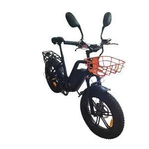 Электрический велосипед SQ1 Step Thru, 750 Вт, двигатель Bafang 52V22Ah, аккумулятор, не проколотый, толстая шина, рама из алюминиевого сплава, городской электровелосипед