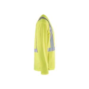 BLAKLADER - 338310113300XL Camiseta de manga larga UV de alta visibilidad Amarillo-EAN 7330509379936 ROPA DE TRABAJO DE LA HI-VIS - Product Image 5