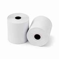 Papier thermique écologique sans produits chimiques pour imprimante POS, 57x40mm, impression rapide, monocouche, pour caisse enregistreuse