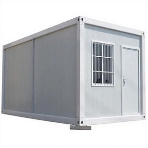 บ้านคอนเทนเนอร์สำเร็จรูปพับได้ขนาด 20 ฟุต สำหรับอาคารสำนักงานและโรงเรียน - Product Image 1