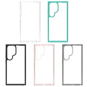 Funda de teléfono TPU transparente HD móvil a prueba de golpes para Samsung Galaxy S24 ultra funda de teléfono S24 5G