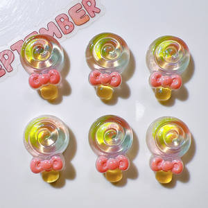 Accessoires en résine en gros, accessoires DIY, boucles de chaussures, matériaux artisanaux, autocollants pour gobelets, colle crème, cheveux - Product Image 5