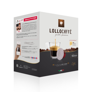 100 Capsule Compatibili Lollo Miscela Dek per Nespresso 0.14g/Capsula Cialde di Caffè Premium e K-Cups - Product Image 1