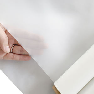 सफेद पीले रंग का सादा रंग सफेद रंग का सादा कपड़ा फ़िल्टर तैयार नायलॉन प्लास्टिक तरल फिल्टर फार्म का निर्माण - Product Image 3