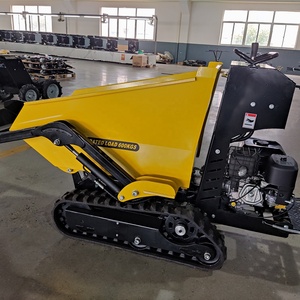 Carriola Cingolata Semovente da 600 kg con Benna Chiusa per Uso Gravoso, Personalizzabile OEM - Product Image 4