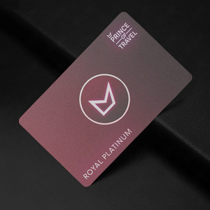 บัตรโลหะรูปแบบ cryptocurrency สลักบล็อกเชนบัตรสแตนเลส