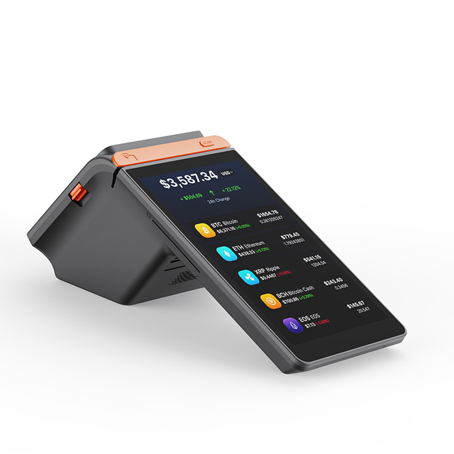New Cheap 8 Inch Touch Screen Handheld POS Terminal with 80mm Thermal Printer Android 14.0 OS POS System