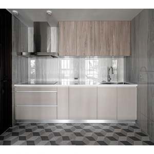Classic European Loyal Design Kitchen <b>Cupboard</b> Good Price Solid Wooden Kitchen Shaker Door Durable Waterproof Cabinet - Product Image 3
