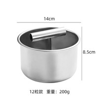 Moule de pressage de cuisine en acier inoxydable 6/12 trous pour boulettes de viande crevettes-pour usage domestique fabricant de repas à la main
