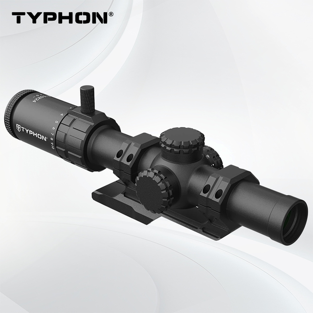 TYPHON Imaging Scope 7-19X Quick Day&Night Meters Tower scope Pulsar 1-8X24 Hunting Night Vision Scope