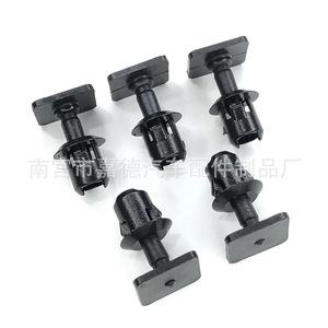 Clip de fixation intérieur en plastique pour Volkswagen T4 T5, référence 701867549, 14 mm x 12 mm x 8 mm, pièce de rechange automobile - Product Image 3