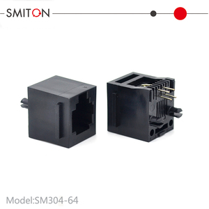 Connettore Telefonico Modulare <span class=keywords><strong>RJ11</strong></span> Femmina 6P4C per PCB - Product Image 2