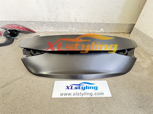 XLstyling Car Conversion W206 C63 Kit de carrosserie de pare-chocs avant arrière pour Mercedes Benz W205 Upgrade Hood Phares Fenders BodyKit - Product Image 4