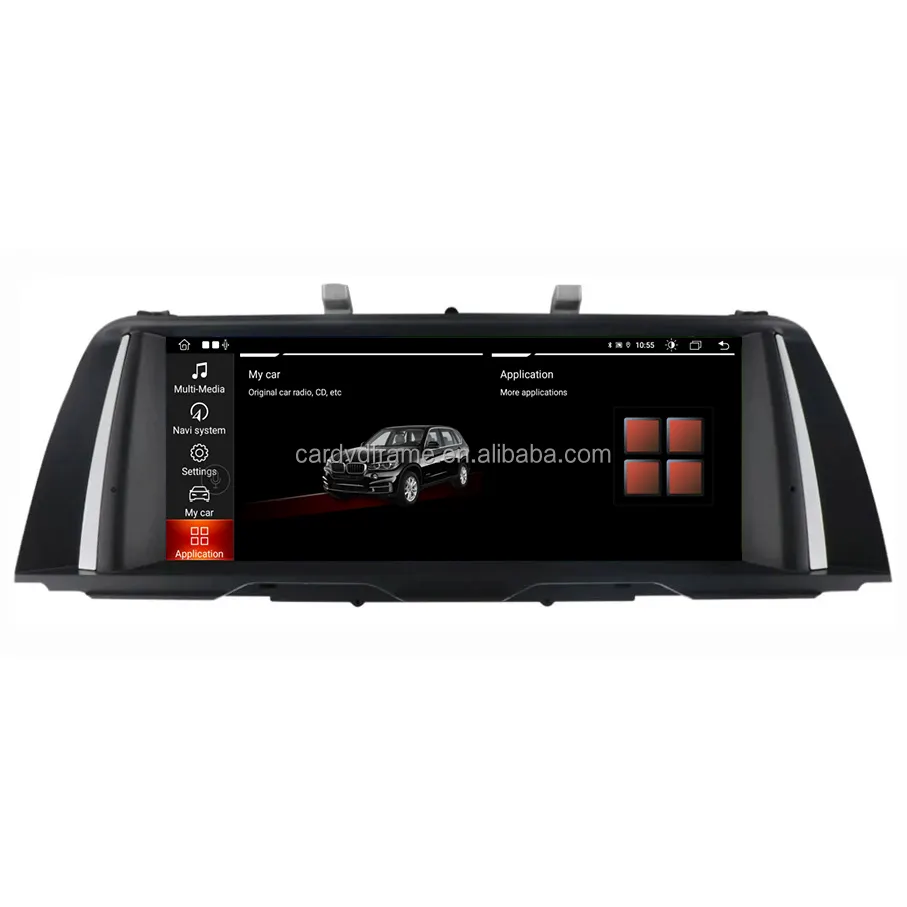 Aijia Car Video Multimedia Player For BMW 5 Series F10 F11 2011-2016 CIC NBT Navigation System Android Screen