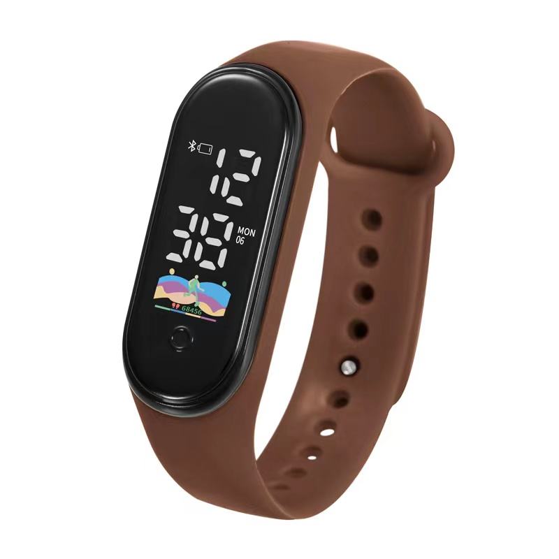 สีน้ำตาล