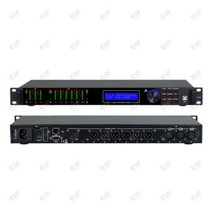ราคาขายส่ง EIF LA Series LA204/306/408 โปรเซสเซอร์ดิจิตอลคาราโอเกะประสิทธิภาพสูง พร้อมการเชื่อมต่อ XLR สำหรับระบบเสียง OEM - Product Image 5