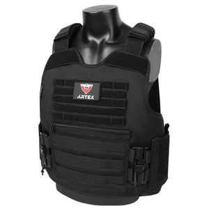 Gilet tactique multifonctionnel respirant et durable à dégagement rapide, ajustable, pour l'entraînement en extérieur avec système Molle - Product Image 2