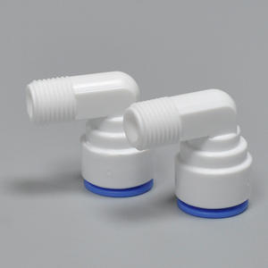 Connecteur de purificateur d'eau, filetage externe à 2 points vers coudière à 3 points, diamètre du tuyau 14, vanne pour système d'osmose inverse - Product Image 5