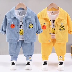 Ensemble 2 pièces décontracté pour bébés et jeunes enfants, motif imprimé, en coton gaufré, manches courtes, collection été, vente en gros - Product Image 6