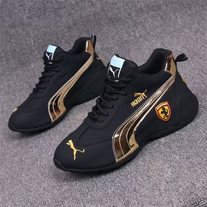 Chaussures de sport décontractées, confortables, en cuir souple augmentant la hauteur, chaussures de marche à la mode, printemps-hiver Torre