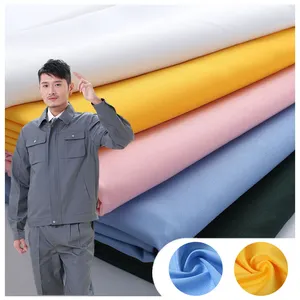 100% poliester kain Gabardine kain kepar tekstil bahan utilitas