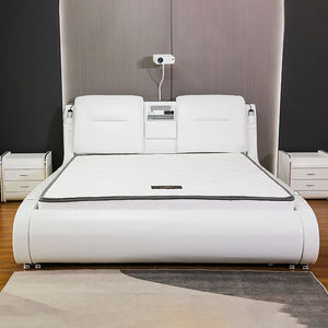 Equipado con purificador de aire con función de almacenamiento, cama doble, cama inteligente de masaje ajustable para dormitorio - Product Image 3