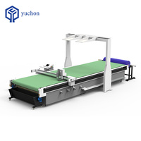 Couteau vibrant automatique pour la découpe du cuir et des matériaux synthétiques avec système de registration par caméra intelligente, prix d'usine