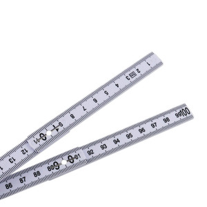 Regla de medición <span class=keywords><strong>multi</strong></span>ángulo de plástico ABS de 1M de largo, regla plegable de dibujo multisección portátil de ángulo fijo con perno de Metal con logotipo - Product Image 4
