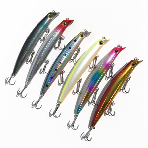 Leurre de pêche Breaking Wave Pencil 12cm 12.5g, appât artificiel dur pour eau salée, type Minnow - Product Image 4