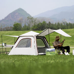 <span class=keywords><strong>Tente</strong></span> de glamping familiale spacieuse fenêtre Skyview abri en tissu Oxford imperméable à quatre côtés une <span class=keywords><strong>moustiquaire</strong></span> pour 2 personnes - Product Image 1