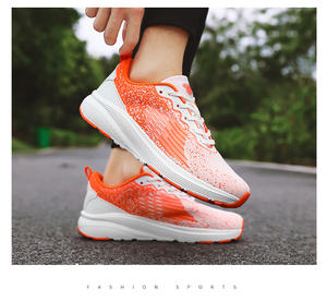 Sneakers alla Moda per Piedi Larghi con Lacci, Scarpe da Corsa Casual Leggere e Traspiranti in Mesh, Taglie Grandi per Uomo - Product Image 5