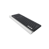 Untuk K780 Wireless untuk Mini Keyboard dengan Lampu Latar RGB untuk Penggunaan Desktop Konstruksi Plastik