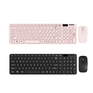 Combo clavier et souris sans fil Banda 2.4G taille standard pour PC portable ordinateur de bureau avec <span class=keywords><strong>film</strong></span> protecteur transparent - Product Image 6
