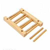 Support en bois pour assiettes et tasses, plateau de rangement pour thé, organisateur de vaisselle et de bols de cuisine