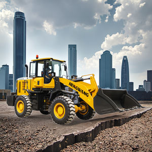 Hengwang-Minicargadora con turbocompresor de 3 toneladas, excavadora retroexcavadora con componentes de núcleo de bomba hidráulica, 3 toneladas, 4x4, - Product Image 1