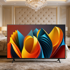 ทีวี QLED สมาร์ททีวี 65 นิ้ว 4K 75Hz รองรับแรงดันไฟฟ้ากว้าง 110V-220V หน้าจอเริ่มต้นแบบกำหนดเอง สำหรับบ้าน โรงแรม หอพัก แอฟริกา กานา ตะวันออกกลาง 65" QL - Product Image 5