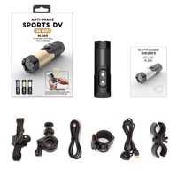 1080P Full HD caméra de fusil de chasse étanche WiFi Sport Action portée montée sur le corps pour casque de tir en argile monté pour Airsoft Clam
