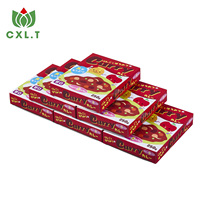 Boîte à biscuits en papier de qualité alimentaire écologique entièrement personnalisable et recyclable