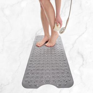 Alfombrilla Antideslizante para Bañera, Alfombrilla de Baño de PVC Duradera, Lavable a Máquina, con Ventosas - Product Image 2