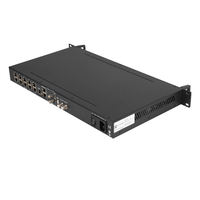 Modulateur YDS3344M 28-en-1 ISDB-T/32-en-1 DVB-T/48-en-1 DVB-C avec 3 ports RJ45/SFP, 256 PIDs, dispositif de multiplexage montable en rack, garantie 5 ans