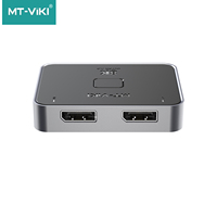 Commutateur Vidéo Bidirectionnel Personnalisé Mt-Dp121H V1.0 8K 60Hz 1 Entrée 2 Sorties 2 Entrées 1 Sortie Dp2.0 Accessoires Audio Vidéo