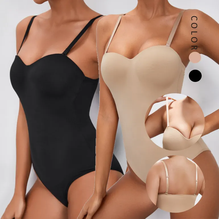 Ladymate ODM/OEM Body blanco con aros para mujer Body Shaper Body pour femme Body Shapewear Body de compression amincissant