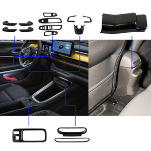 Accessori Decorativi in Fibra di Carbonio ABS per Auto, per Jeep Avenger 2023 e Fiat 2024 - Product Image 2