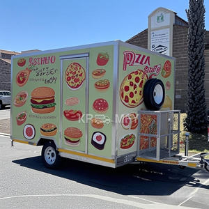 Ice Cream <b>And</b> <b>Hot</b> Dog Cart Full Kitchen Customizable Concession Window Mobile Food <b>Coffee</b> Truck Trailer Bakery - Product Image 2