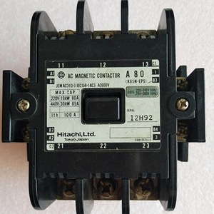Contactor Magnético Hitachi H65C 220V AC 3P 60A Interruptor Industrial - Product Image 5